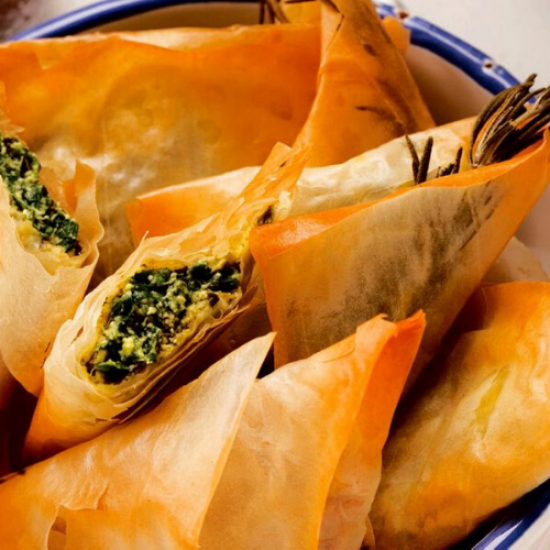 Spanakopita - Spinach Triangle