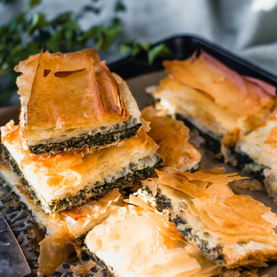 Spanakopita or Spinach Slice Tray (6pcs) 